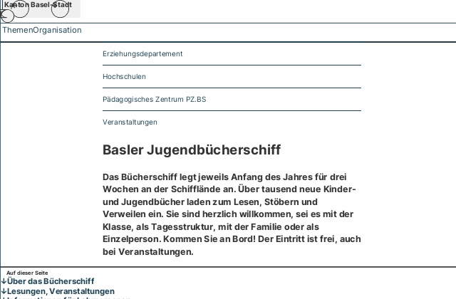 Basler Jugendbücherschiff