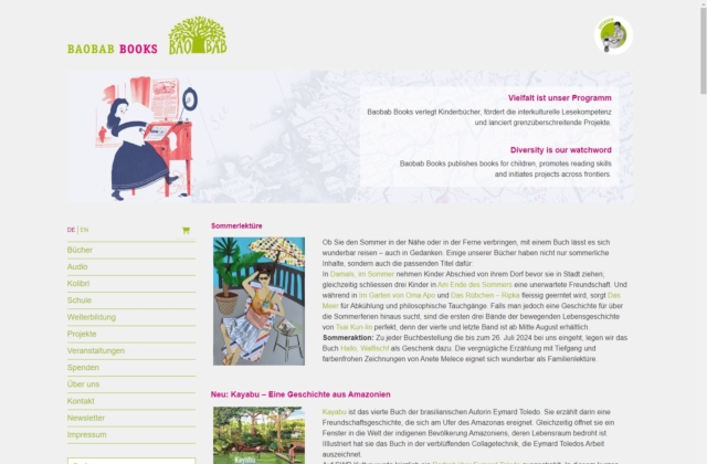 Baobab Books Weiterbildungsangebote