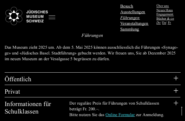 Jüdisches Museum der Schweiz