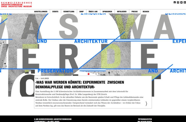 Schweizerisches Architekturmuseum – S AM