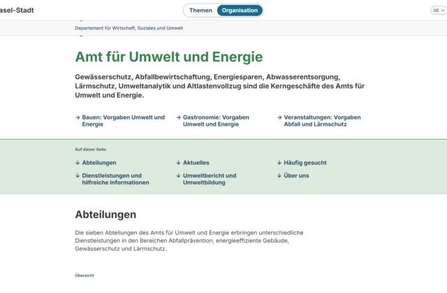 Abfallunterricht - Verschiedene Angebote