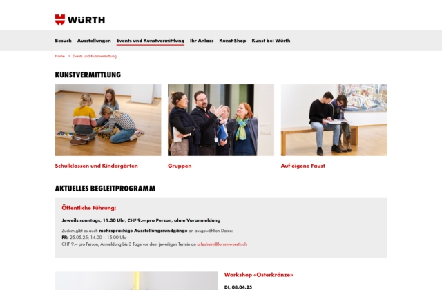 Forum Würth Kunst & Kultur