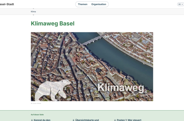 Klimaweg Basel