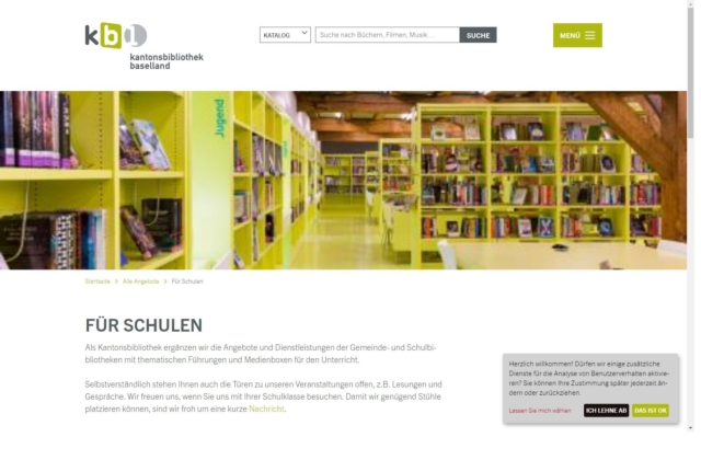 Bibliotheksfahrplan Baselland (Birsfelden)