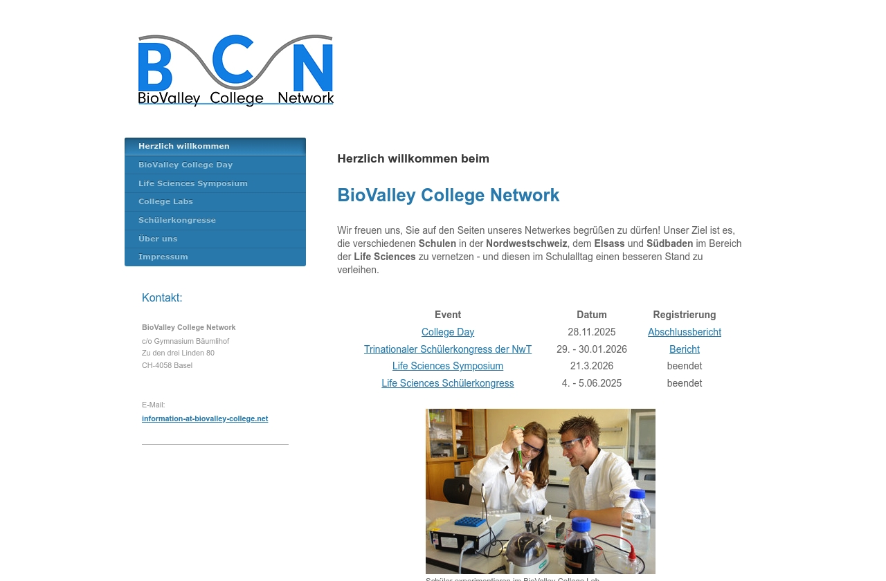 Biovalley College-Network