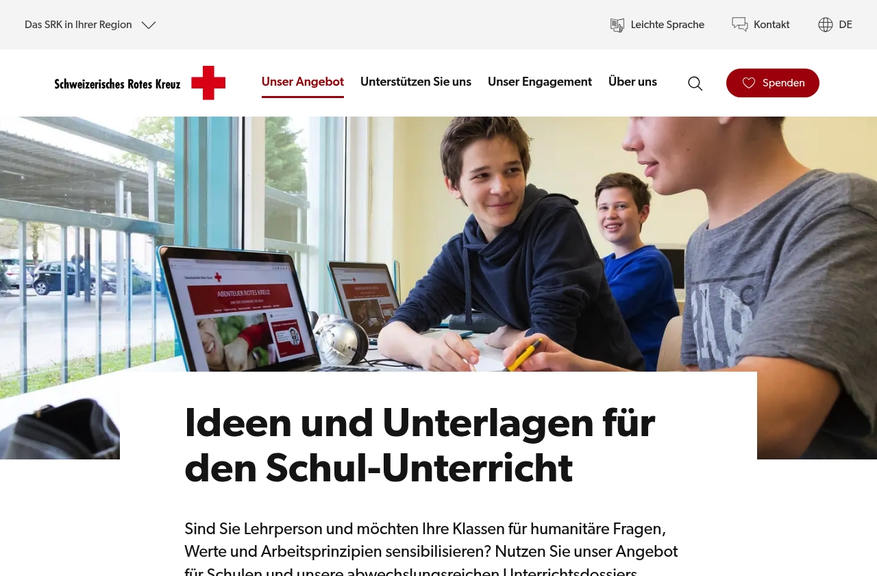 Humanitäres Völkerrecht – Schulinput oder Rollenspiel