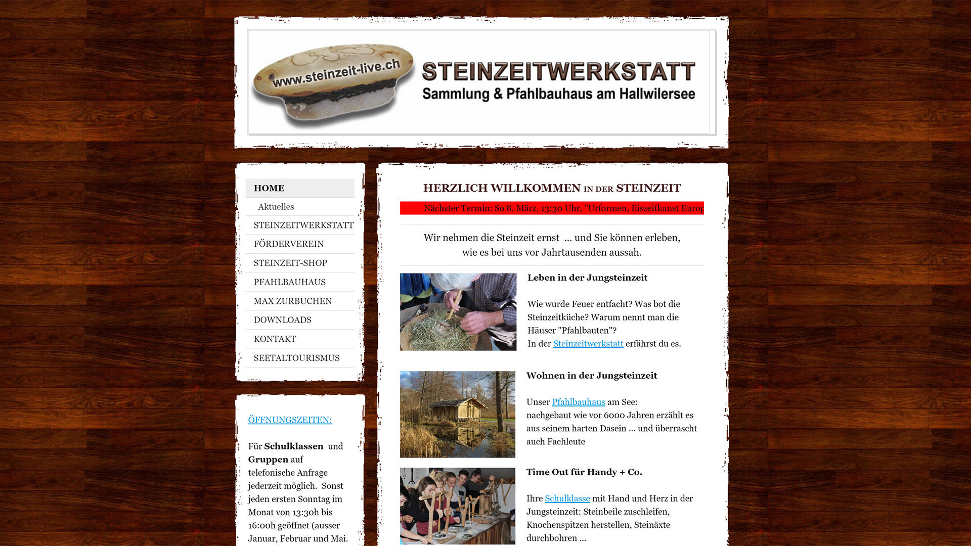 Steinzeitwerkstatt Boniswil