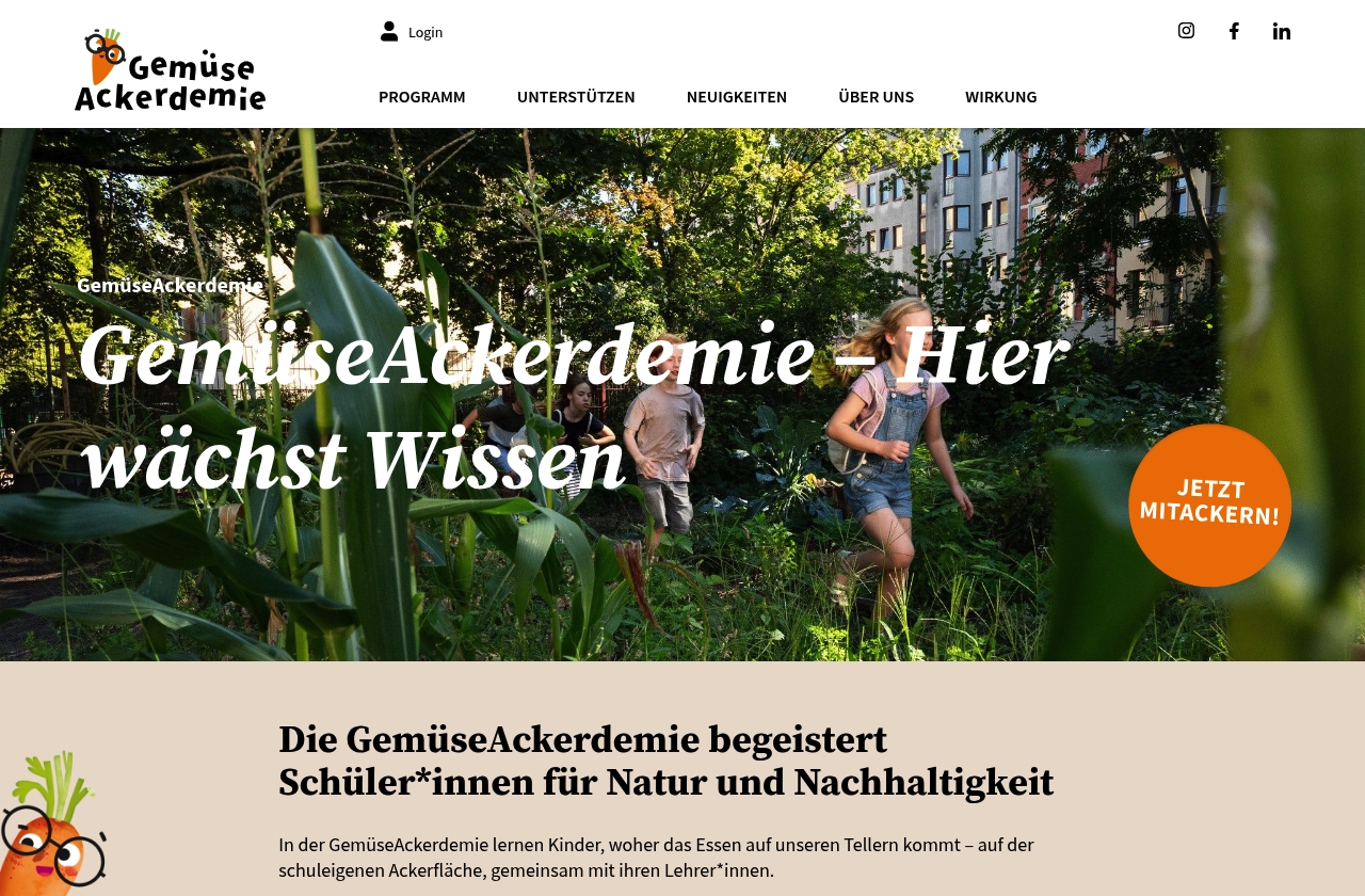 GemüseAckerdemie